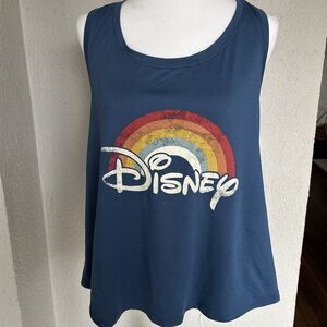 Vintage Disney Racer Back Tank Size Medium